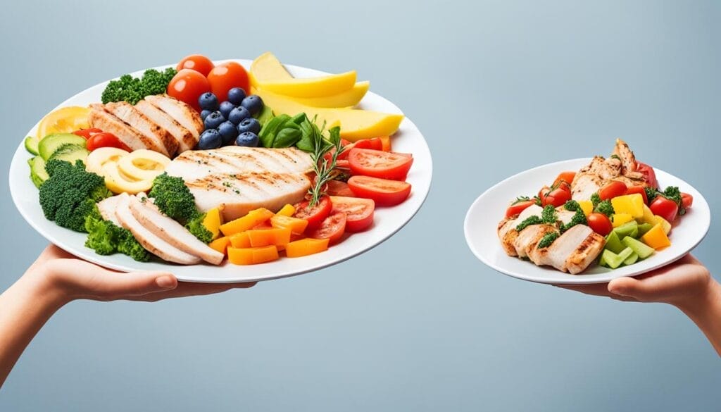 portion control awareness